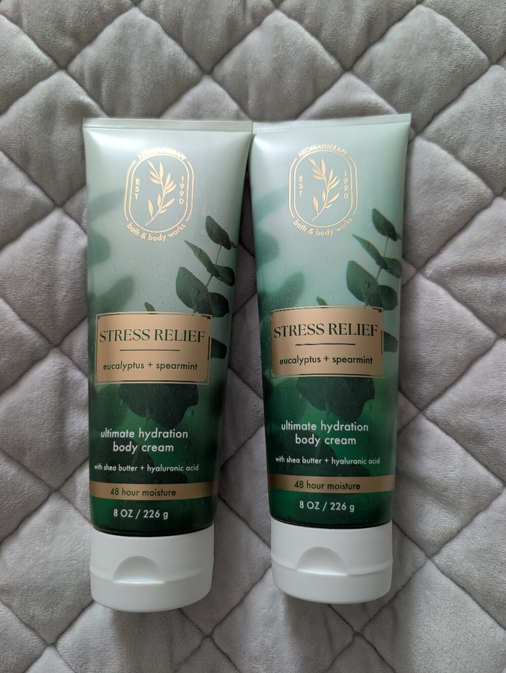 NEW! Bath And Body Works Stress Relief Eucalyptus Spearmint Body Cream